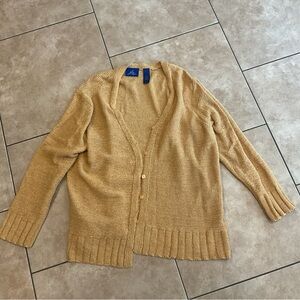 JH Collectibles Tan Knit Sweater